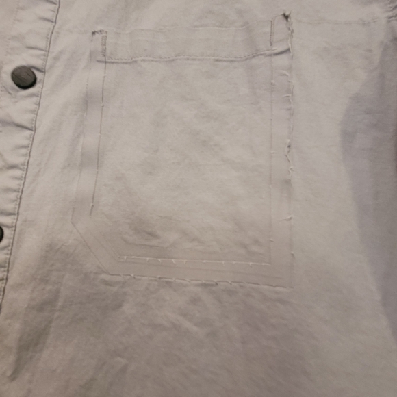 Fox Gray Casual They Are Snaps But Look Like Button Shirt,Read Post. - Picture 8 of 13